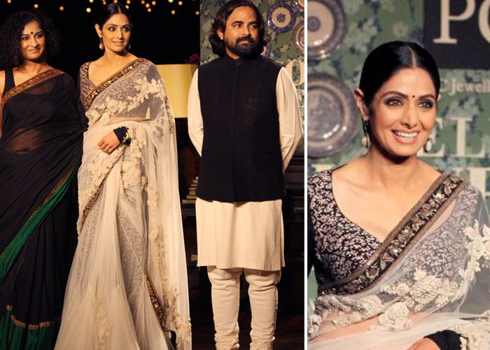 Sridevi charms on the ramp